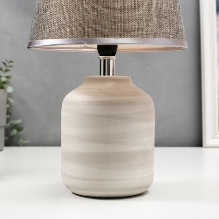 Table lamp 16362/1 E14 40W gray 20x20x30 cm Risalux-4