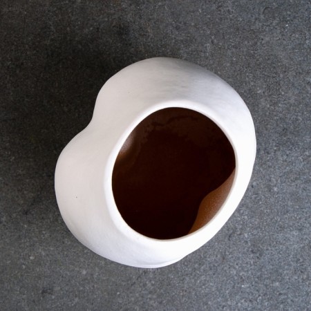 Vase "Aphrodite", White, 1.3 l/18x15 cm-3