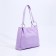 Bag-shop with zipper color purple