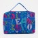 Lightning cosmetic bag, blue color