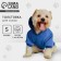 Single-fat sweatshirt for dogs (foot with a hose), size S (DS 24, Osh 33-37, OG 42-44), blue