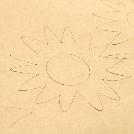 Interior stickers "sunflower", children's, decor on the wall, panel 110 x 94 cm-8