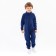 Overalls for a boy, dark blue color, height 92-98 cm