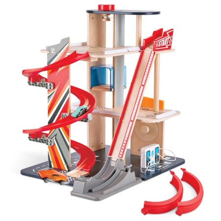 Wooden multi -level parking lot "Garage for tricks"-2
