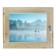 Window 40x60 cm, "fog over the river", single -chamber double -glazed window, seal, needles