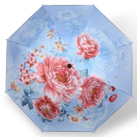Mechanical “Bouquet” umbrella, Eponge, 4 additions, 8 spokes, r = 47 cm, color mix-5