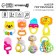 A set of rattles "Bright mood", with elastic elements, 8 pcs, crumb me