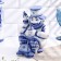 Sailor "Aibolit", 1 l, 21 cm, gzhel