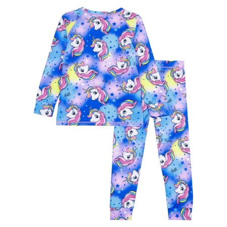 Thermal complex for girls: trousers, sweatshirt, height 98 cm-6