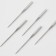 Needles for household sewing machines, universal, 5 pcs, No. 75