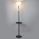 Taleser "Prince" with a table 1x15W E27 Model: BR 01042 Black/Transparent