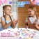 Board Brodiller "Magic Unicorns": crystals, cubes, bag, unicorns, 2-4 players, 3+