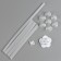 Star for balloons for 7 balls, chamomile base, height 80 cm