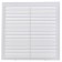 Ventilation ERA 1313 C, 138x138 mm, with a grid, stingless