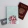 Air passport cover-Flamingo Party