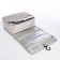 Cosmetic bag classic, 24*10*18, lightning department, hook, gray hook