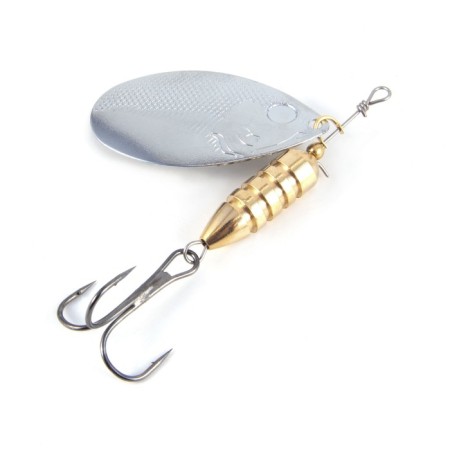 Spinning spinning namazu Balna-Zar, weight 22 g, color 01. Silver-1