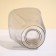 Pot for orchids, 2.5 l, 16.4 × 18.5 cm plastic, transparent gray