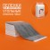 Diolins for animals coal six -layer gel, 60 x 60 cm, (in a set of 30 pcs)