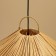 Ceiling Lamp from Rotan "Duo" 1x120W, E27, 50x50x40 cm