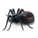 Spider Radio -controlled "Black Widow", works from batteries