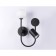 LED LED wall -mounted lamp with an interchangeable Ambrella Light, Linetech, FL66389, G9, GU10, 4 W, 300LUM, 4200K, black, white matte color