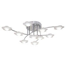 Люстра 0648/3 G4 50Вт хром 80x80x18 см