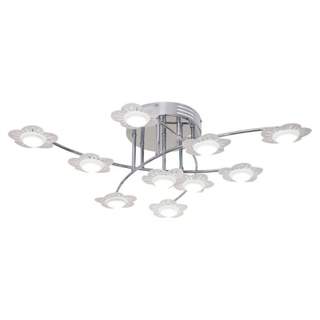 Chandelier 0648/3 G4 50W chrome 80x80x18 cm