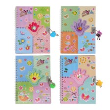 Notebook Gift Book on the lock, A6+, 50 sheets, line, 