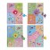 Notebook Gift Book on the lock, A6+, 50 sheets, line, "Flowers", mix