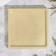 Square Square from gypsum, 10x1.5cm, gold