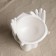 Kashpo - organizer "Dreams in the hands" White, 13.5x20x13cm