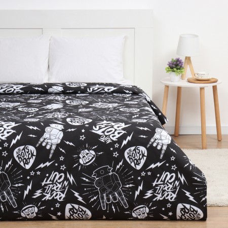 Crystick "Let’s Rock" Transformers, 143*215 cm, 100 % cotton, calico