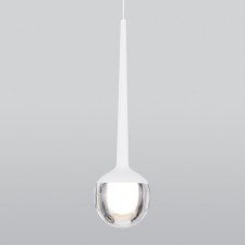 Suspended accent Elektrostandard, DLS028 LED 6 W, 75x75x280 mm, IP20, white color