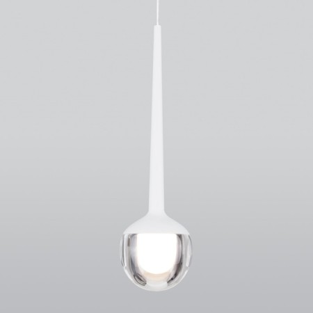 Suspended accent Elektrostandard, DLS028 LED 6 W, 75x75x280 mm, IP20, white color