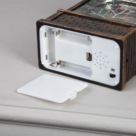 LED figure "Deer in the forest" 14 × 24 × 8 cm, plastic, AAX3 batteries (not in the kit), USB, glow warm white-3