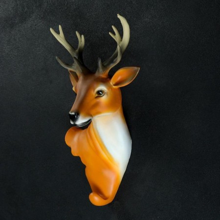 Suspended decor - hanger "deer head" 33x18x14cm-1