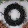 Garland "thread" 15 m, IP20, dark thread, 400 lamps, glow of multi, 8 modes, 220 V