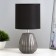 E14 40W Black 14x14x28 cm Risalux desktop