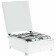 Flama AVG 1402 W stove, gas, 4 burners, without oven, two shelves, white