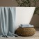 Pasionaria “Shifu”, Muslin, 250 gr, size 50x90 cm, blue color
