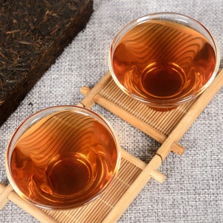 Chinese sustained black tea "Shu puer. Lao Chagu", 250 gr, 2010, Yunnan, brick-2