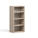 Acadity cabinet with a shelf Angelica 450x300x920 Dub milk/ash
