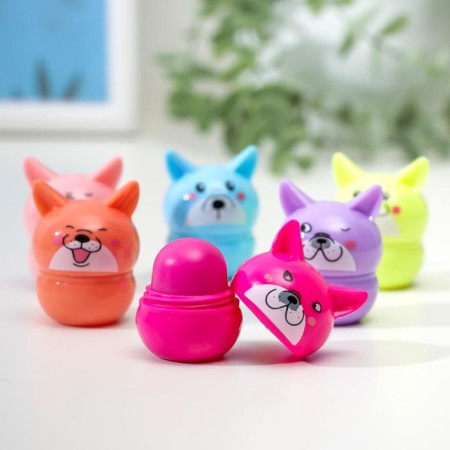 Lip balm "dog", a mix of flowers and aromas-6