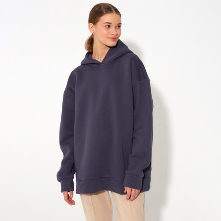 Hoody women Minaku: Casual Collection, Gray color, size 46-7