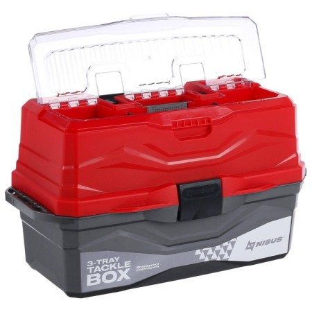 Fishing Tackle Box Box NISUS, Red-2