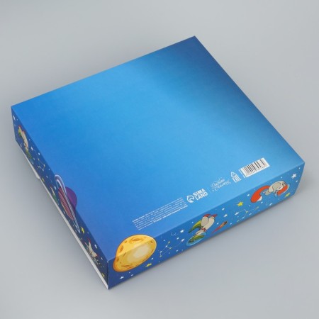 Gift-firing box, packaging, “space animals”, 20 x 18 x 5 cm-7