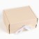 Gift folding box, packaging, "beige", 22 x 16.5 x 10 cm