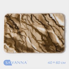Коврик SAVANNA «Мечта», 40×60 см, цвет бежевый