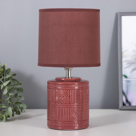Bertie table lamp E14 40W Terracotta 15x15x29 cm Risalux